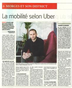 La mobilité selon Uber